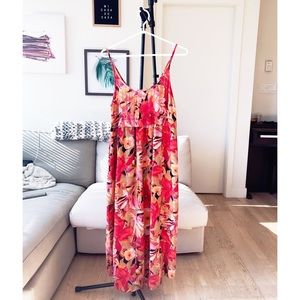Wilfred Silk Floral Maxi